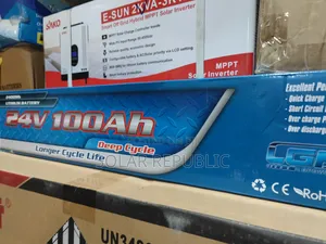 2.4kwh 24v Lithium Battery LGP