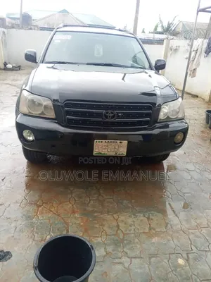 Toyota Highlander Limited V6 FWD 2003 Black