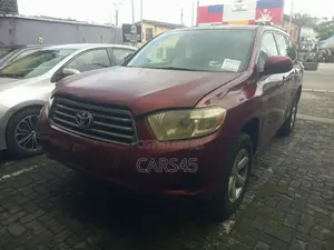 Toyota Highlander 2008 Red