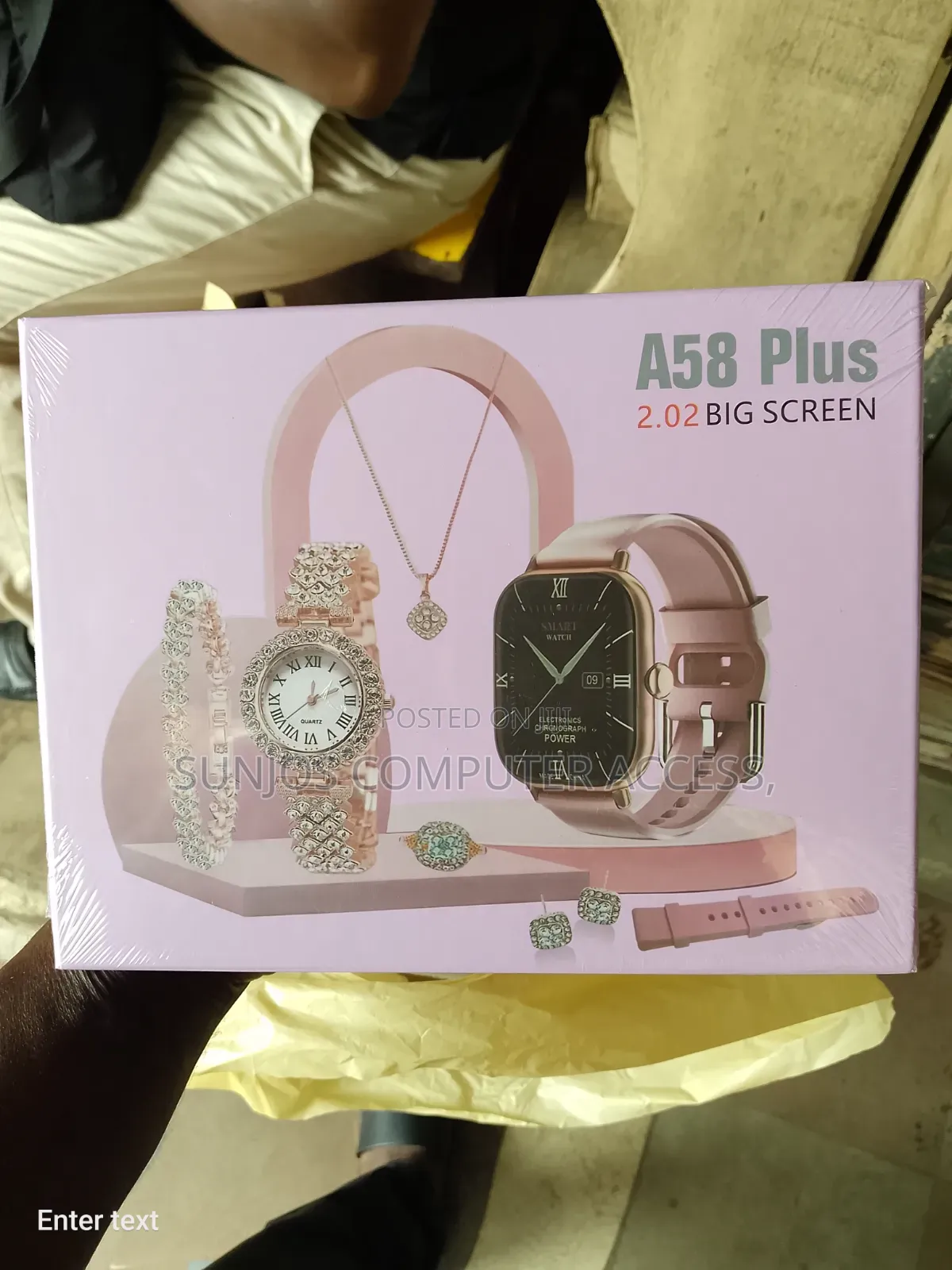 A58 Plus 2.02 Big Screen Wrist Watch