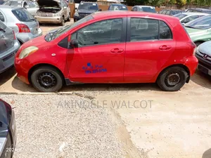 Toyota Yaris 2007 Red