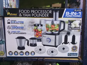 Palama Food Processor Yam Pounder 8 in One Function 3.3 Liters