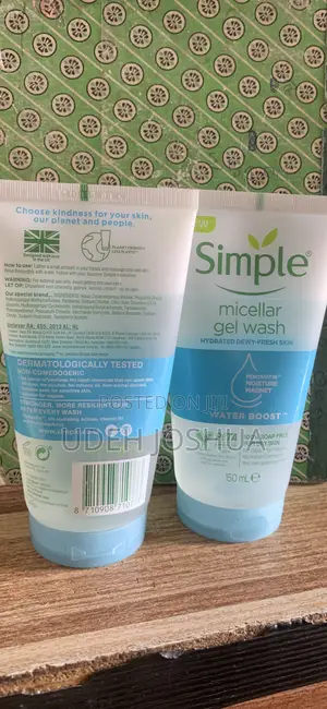 Simple Micellar Gel Wash