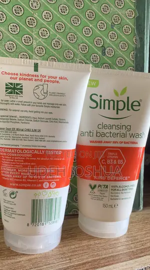 Simple Cleansing Anti Bacterial Wash