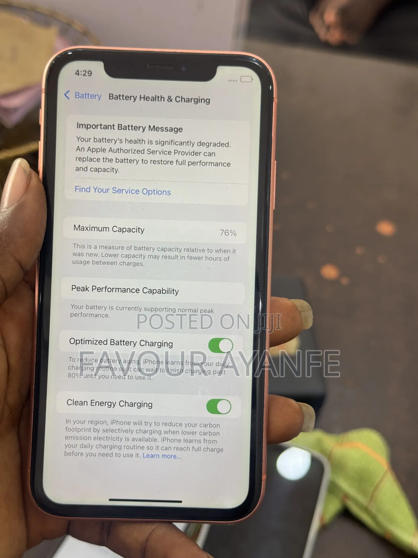 Apple iPhone XR 64 GB Orange