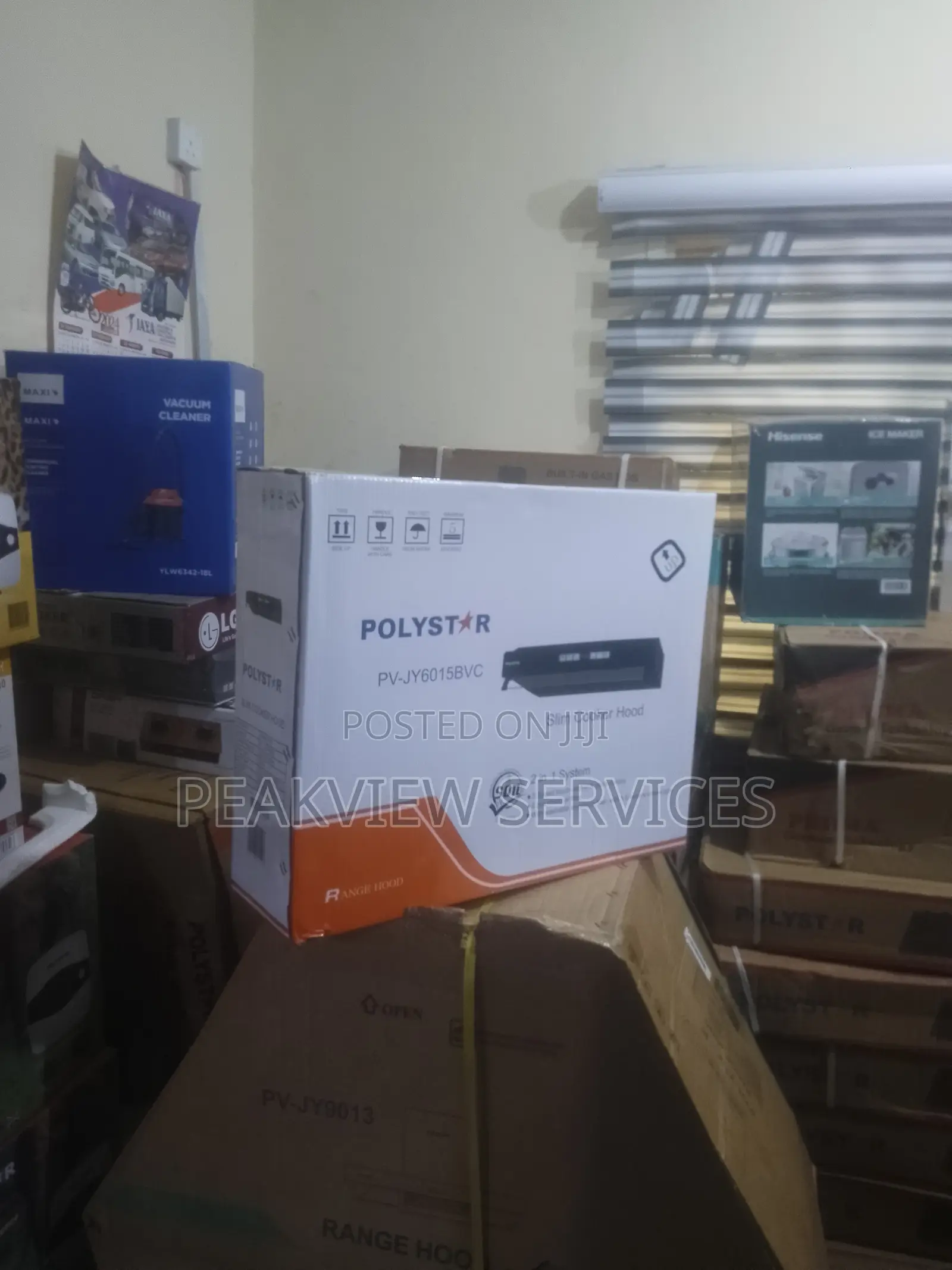 Fast Selling Polystar Space Saving Range Hood
