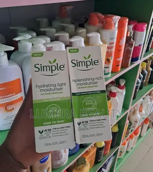 Simple Hydrating Light Moisturiser for Sensitive Dry Skin