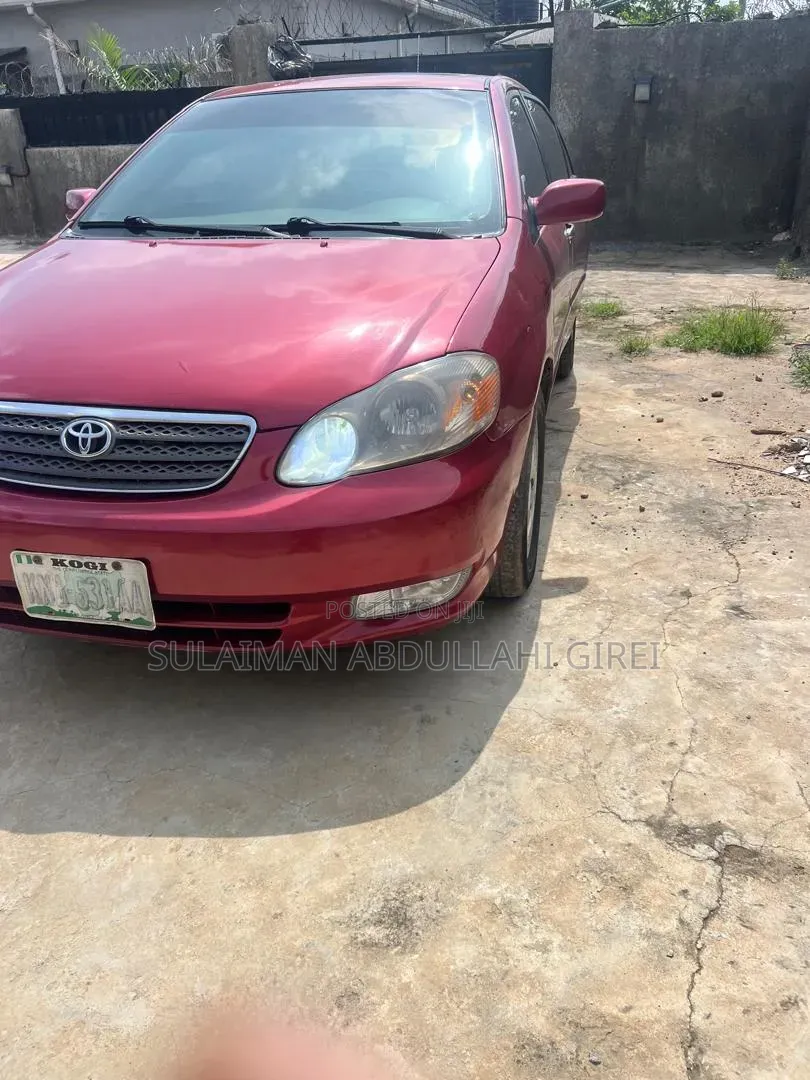 Toyota Corolla 2006 Red