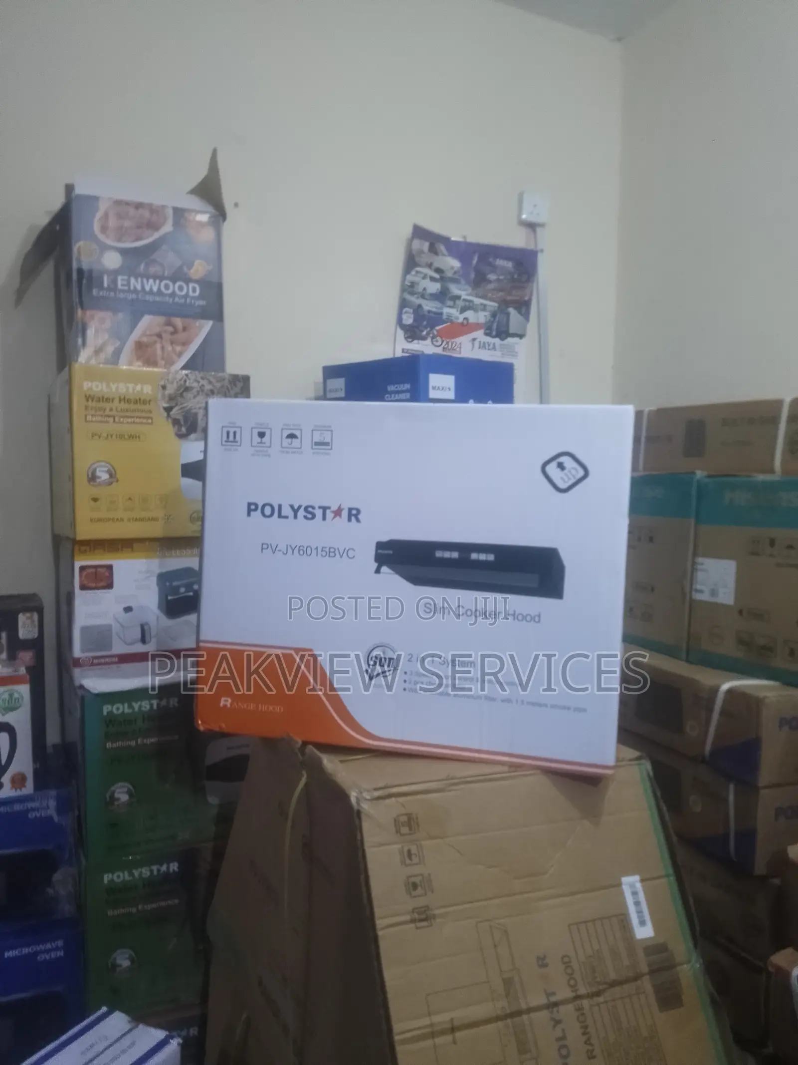 Polystar Slim Range Hood for Compact Kitchens