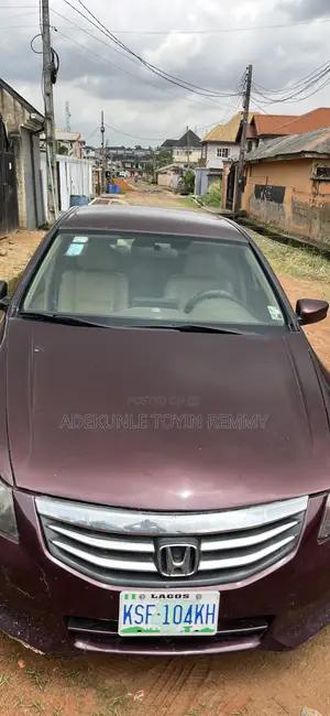 Honda Accord 2008 Burgundy