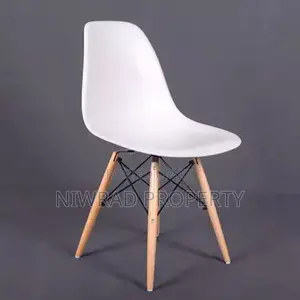 Eames Inspired Eiffel DSR Plastic Chair White
