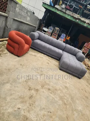 Modernized Brand New L-Shaped Sofa Couch