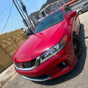 Honda Accord EX-L V-6 2dr Coupe w/Navigation (3.5L 6cyl 6A) 2014 Red