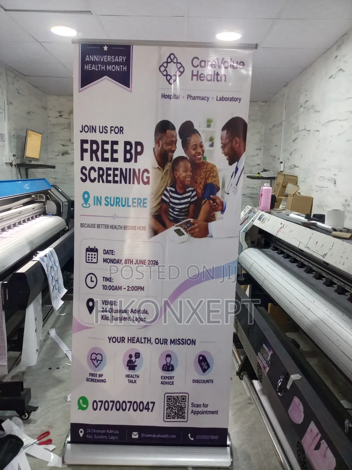 Professional Roll Up Banner