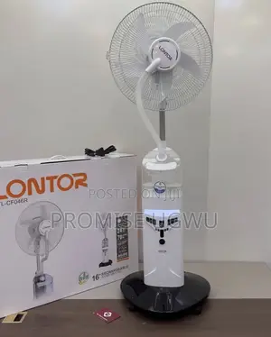 Lontor Mist Fan Rechargeble 16inch
