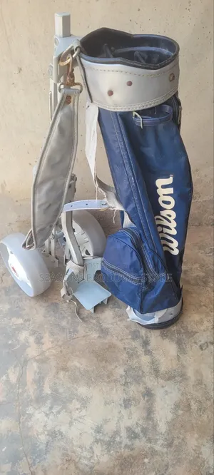 Golf Bag and Cart