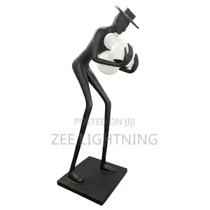 Humanoid Sculpture With Hate (5 Lightning Balls)