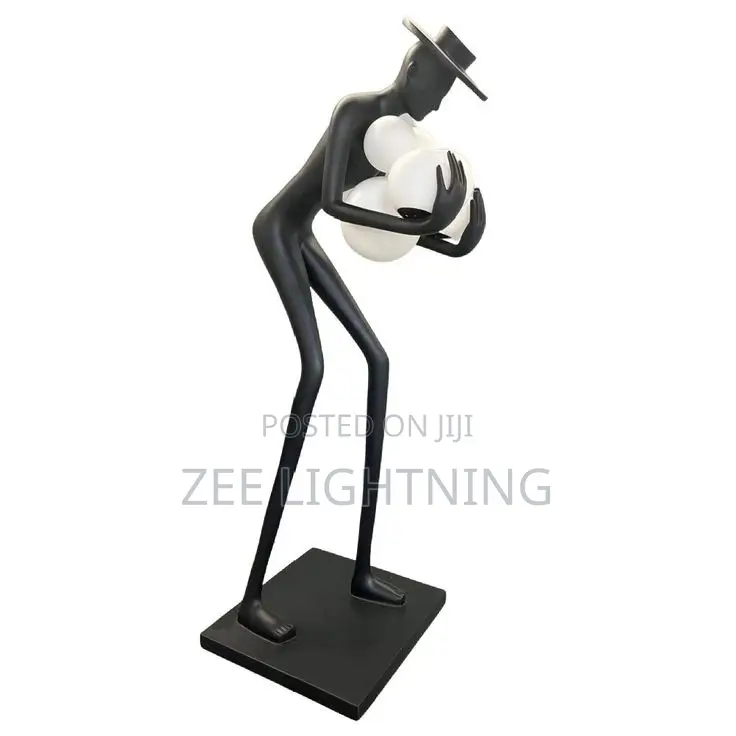 Humanoid Sculpture With Hate (5 Lightning Balls)