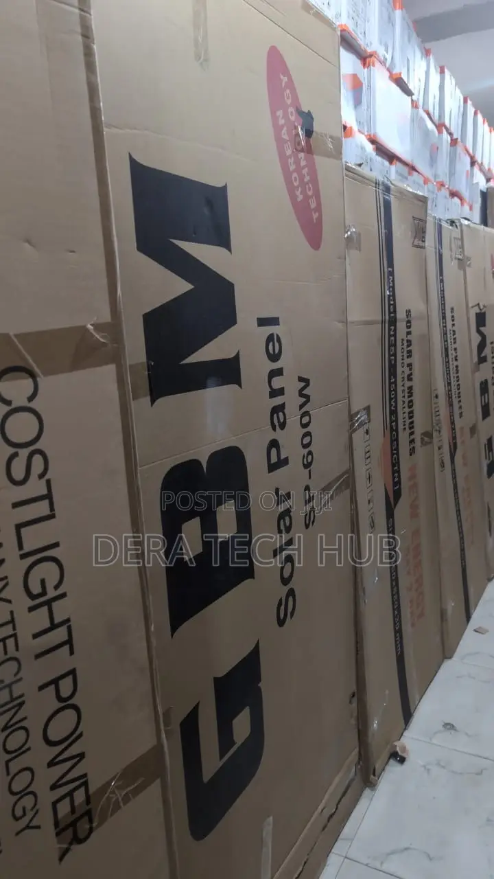G B M 600wats Solar Panels