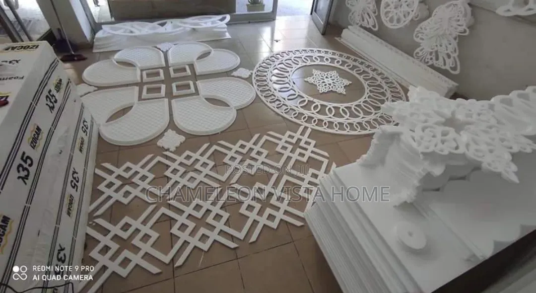 Polystyrene Pop Installation With Different Design Are Available