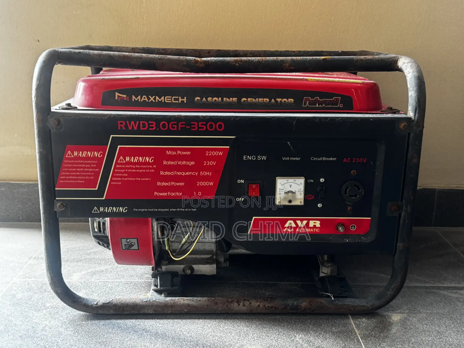 Maxmech Petrol Generator