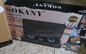 Sokany 3 Burner Gas Cooker