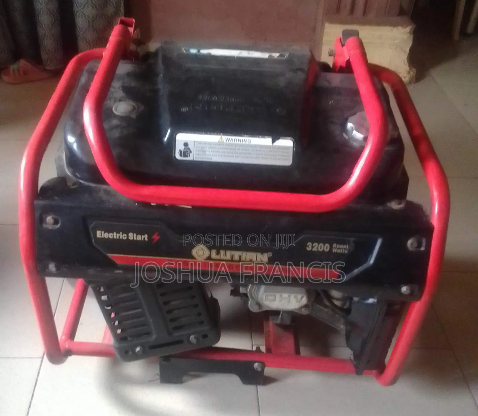 Lutian 3200 Running Watts Gasoline Generator
