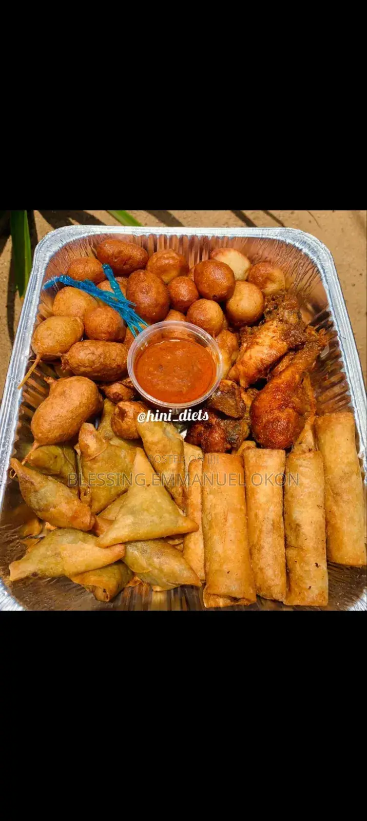 Fresh Small Chops For Parties And Events