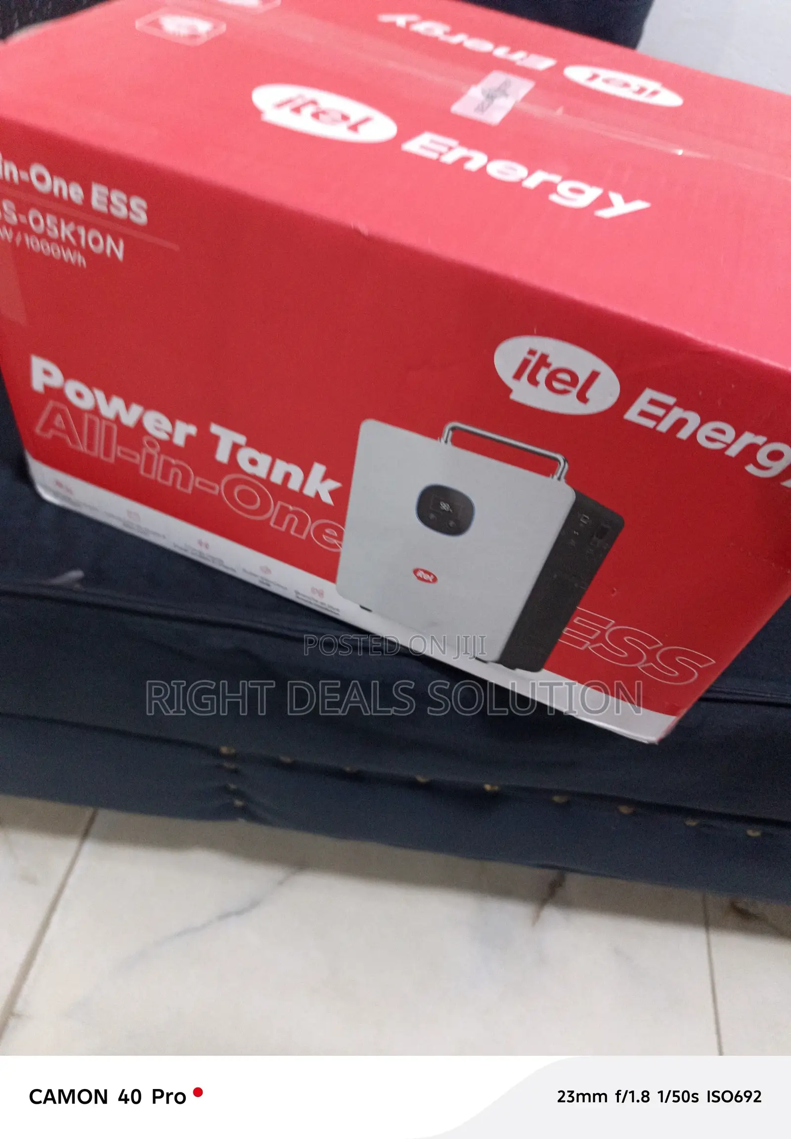 Itel Portable Energy Backup Power Solution
