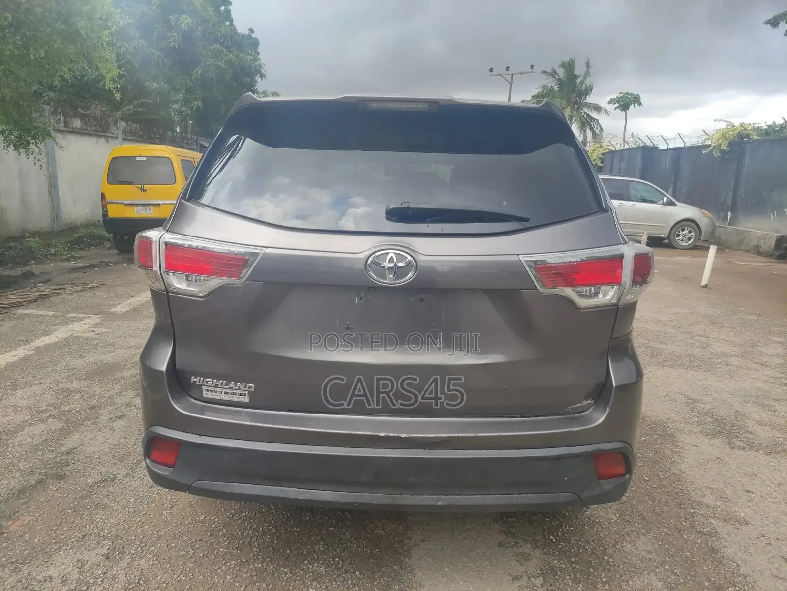 Toyota Highlander 2016 Gray