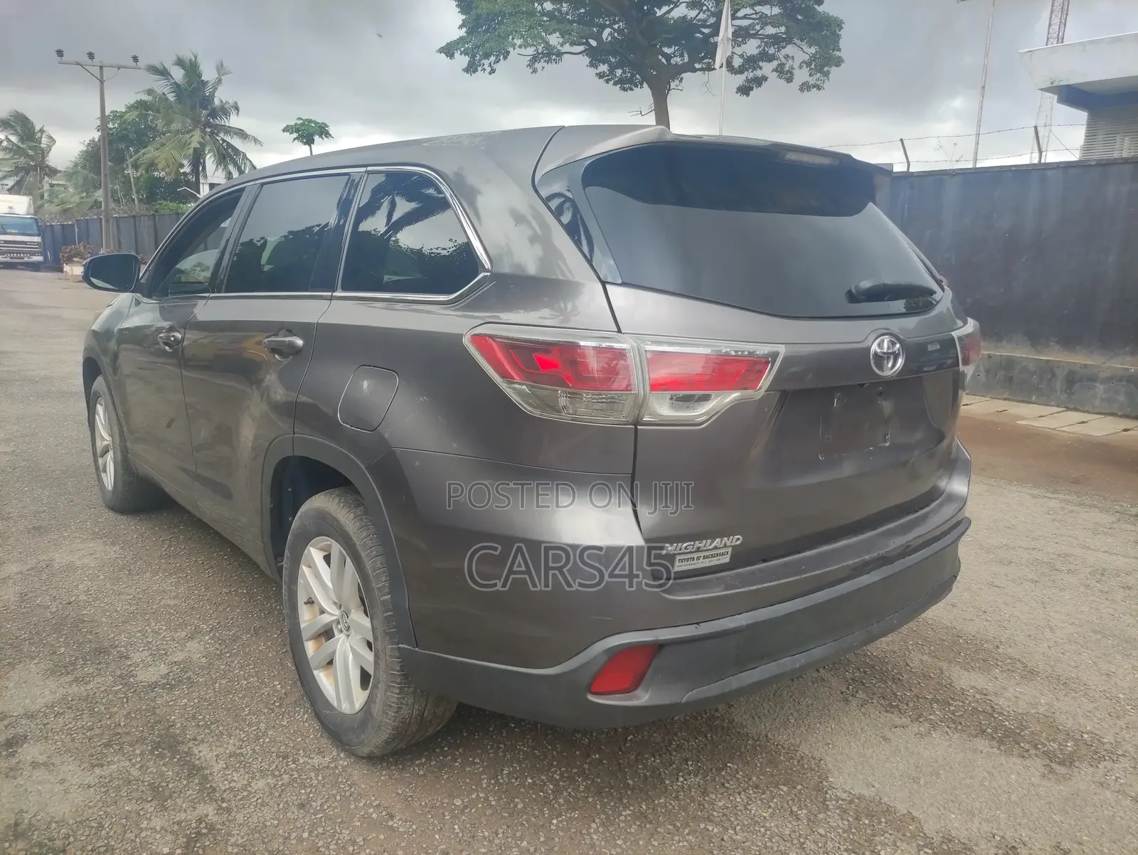 Toyota Highlander 2016 Gray