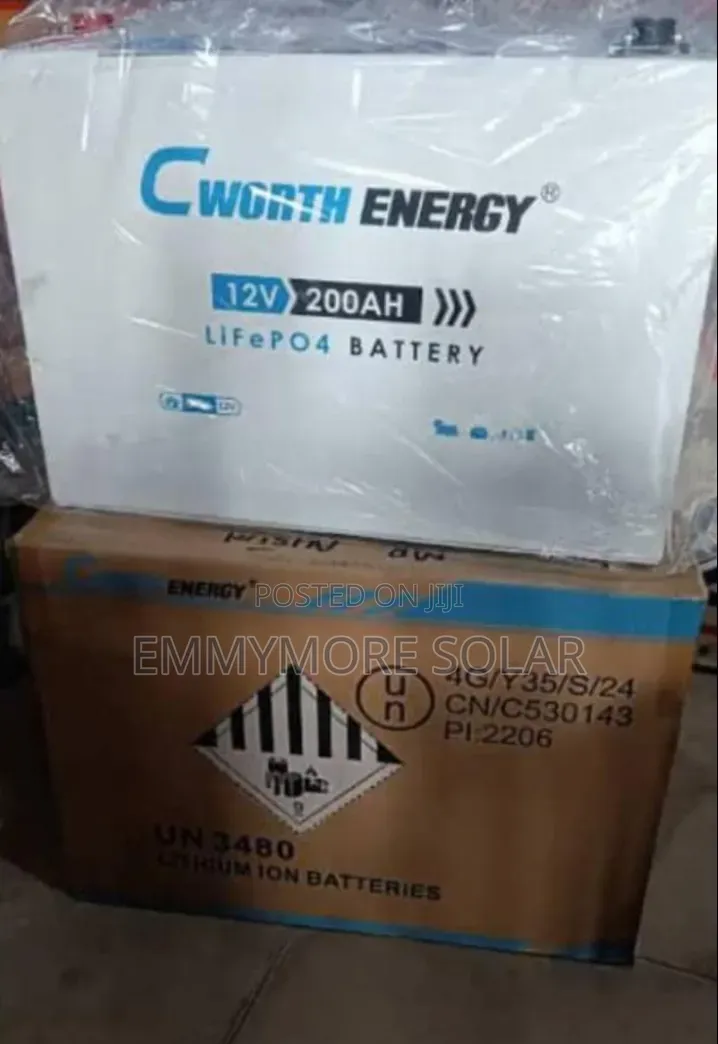 200ah 12v Cworth Energy Battery