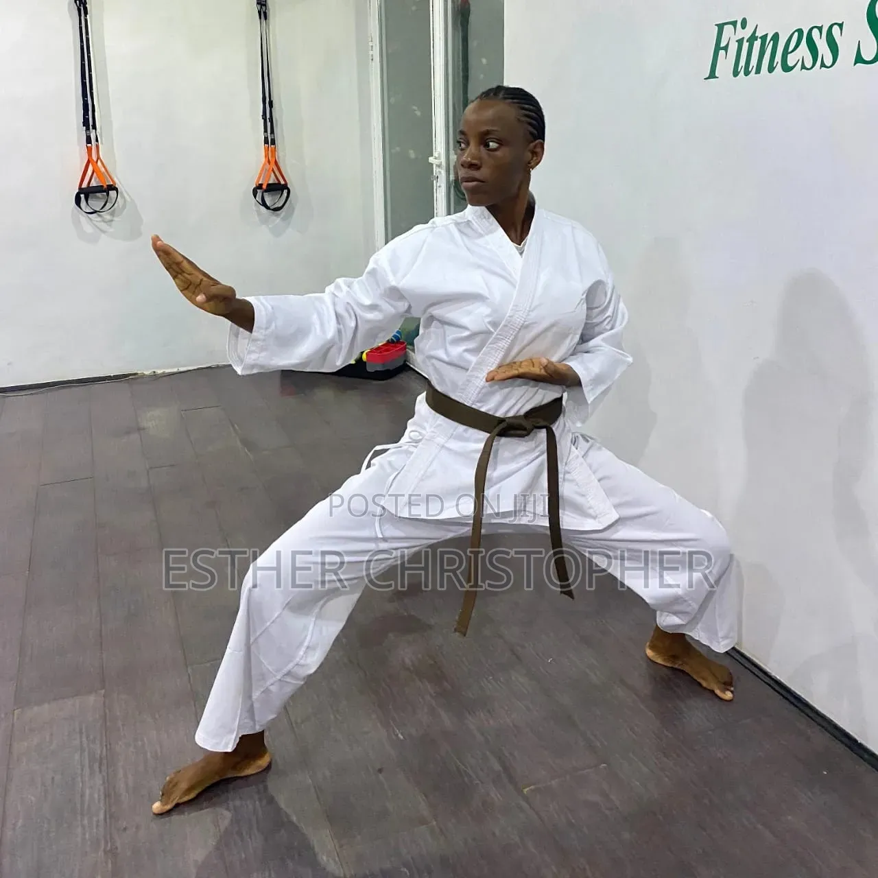 Female Karate Instructor