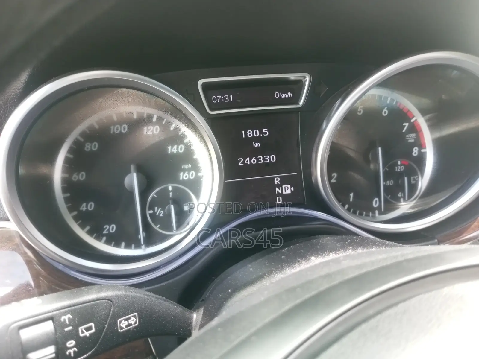Mercedes-Benz M Class 2012 Gray