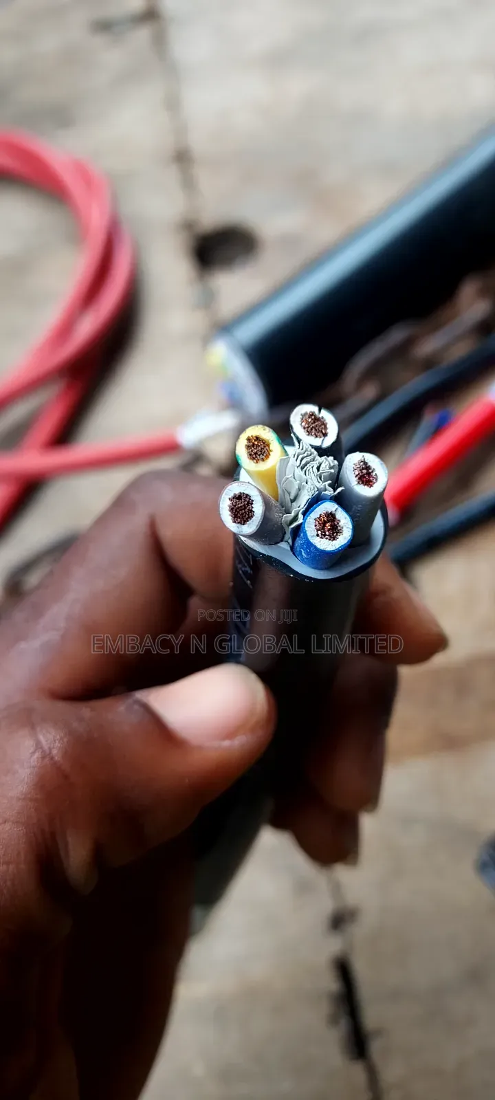 6mm 5core Flexible Coleman Cable