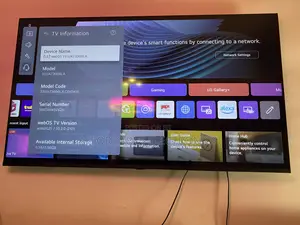 55” L G Uhd Display Smart TV