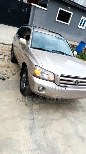 Toyota Highlander 4x4 2007 Brown