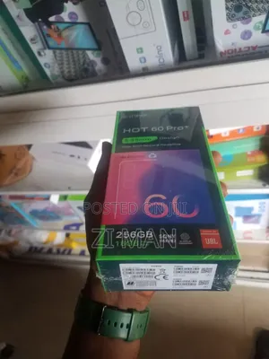 New Infinix Hot 60 Pro+ 256 GB Black
