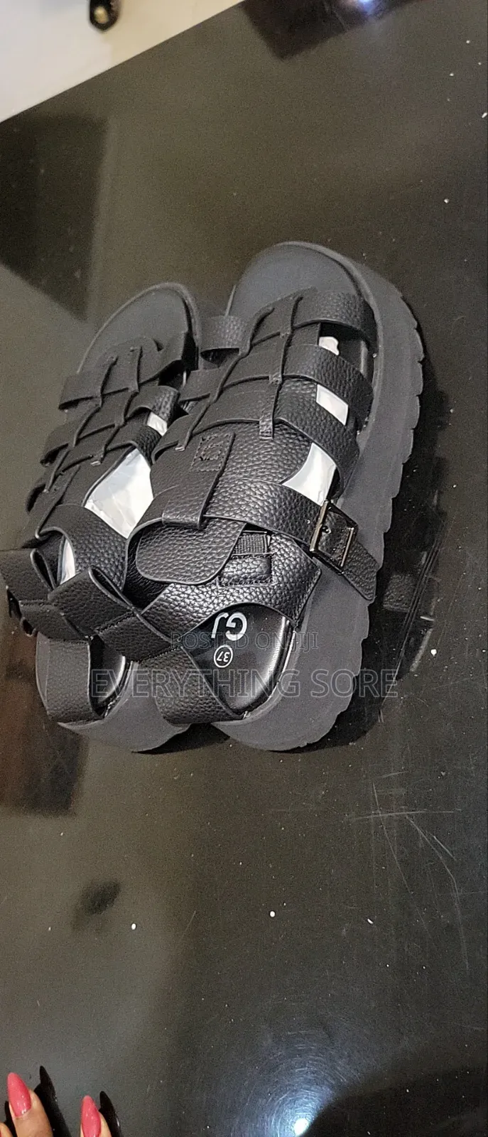 Black Sandals