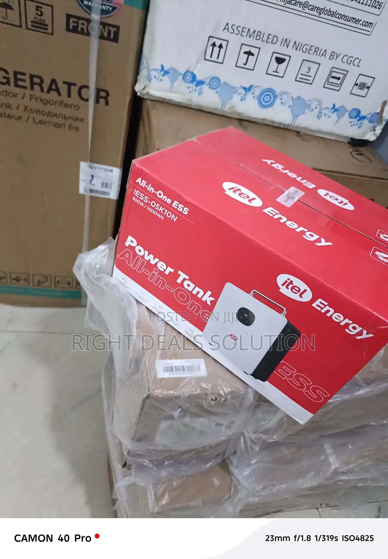 Brand New Itel Smart Energy Storage Solution System
