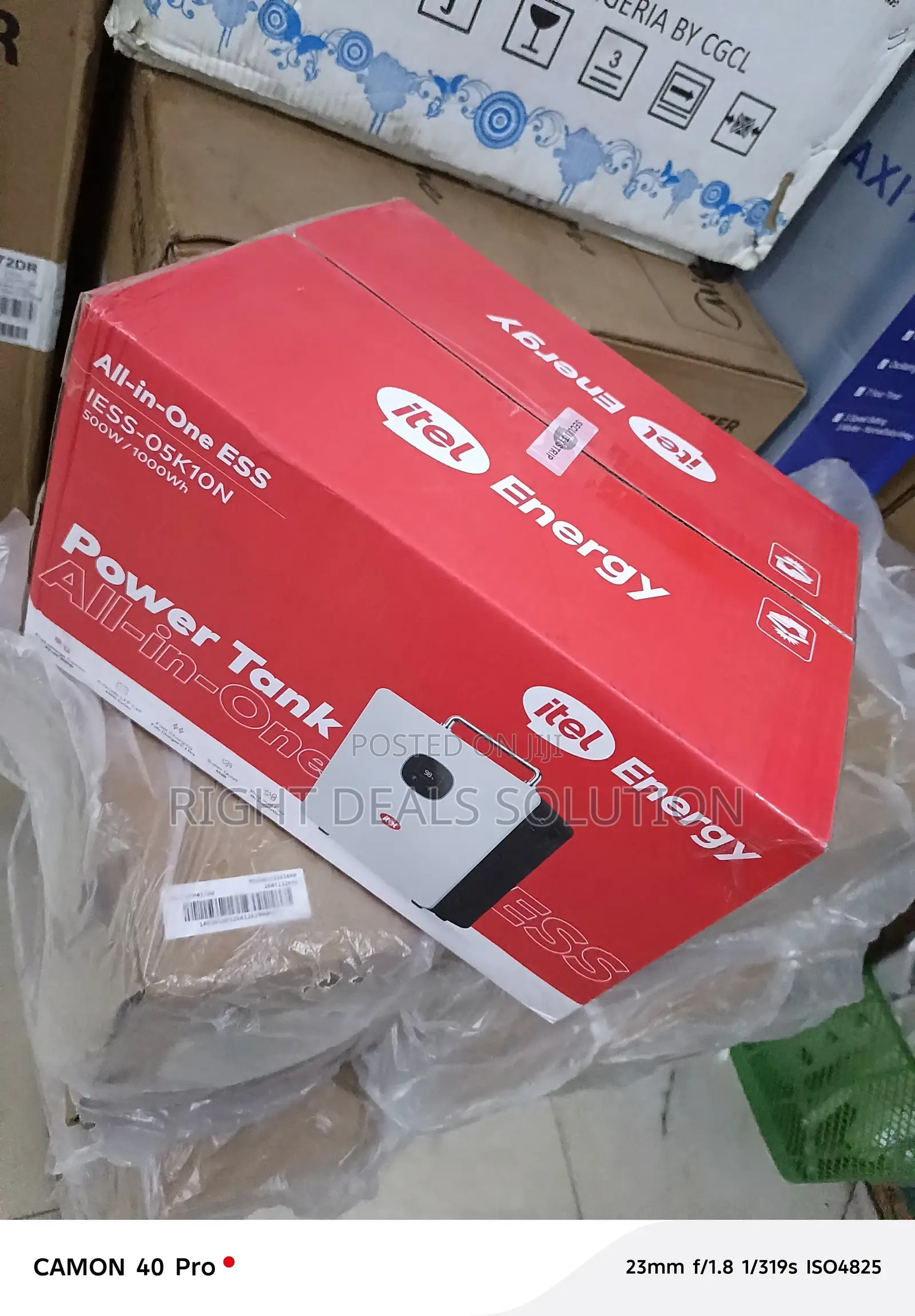 Brand New Itel Smart Energy Storage Solution System