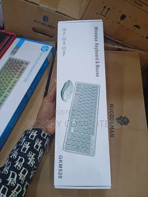 Gkm520 Wireless Keyboard Mouse Combo 2.4ghz Full Size