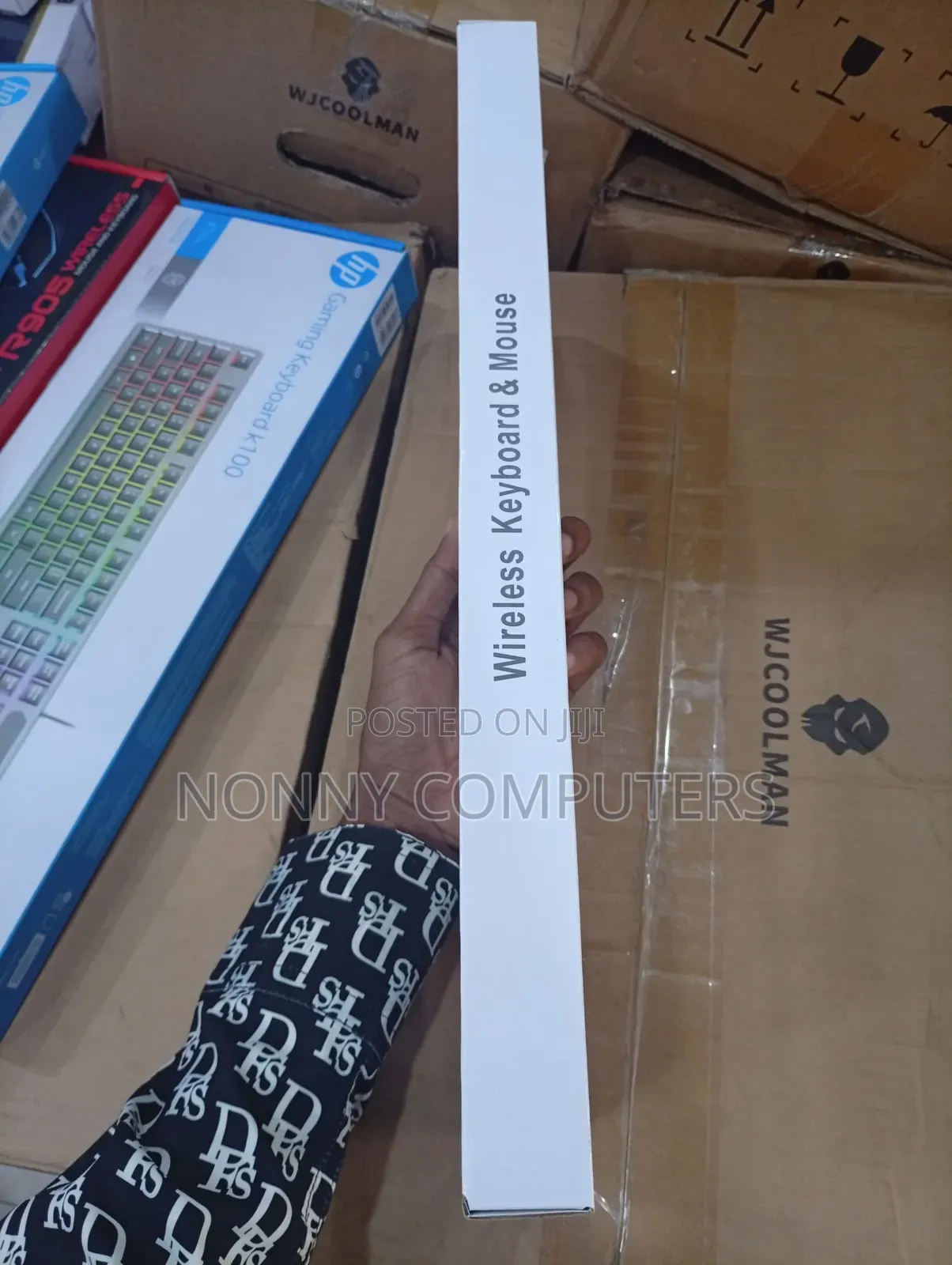 Gkm520 Wireless Keyboard Mouse Combo 2.4ghz Full Size