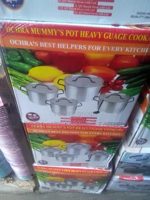 Stock Aluminum Pots