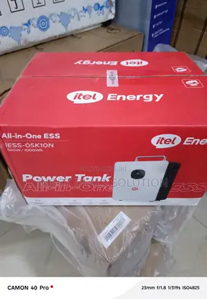 The All New Itel Home Back Up Solar Storage Unit