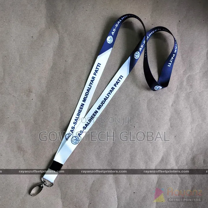 Branded Lanyards With Name and Logo