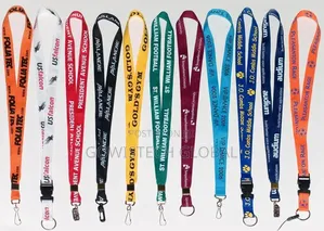 Branded Lanyards With Name and Logo