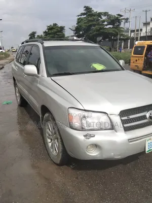 Toyota Highlander V6 4x4 2005 Silver