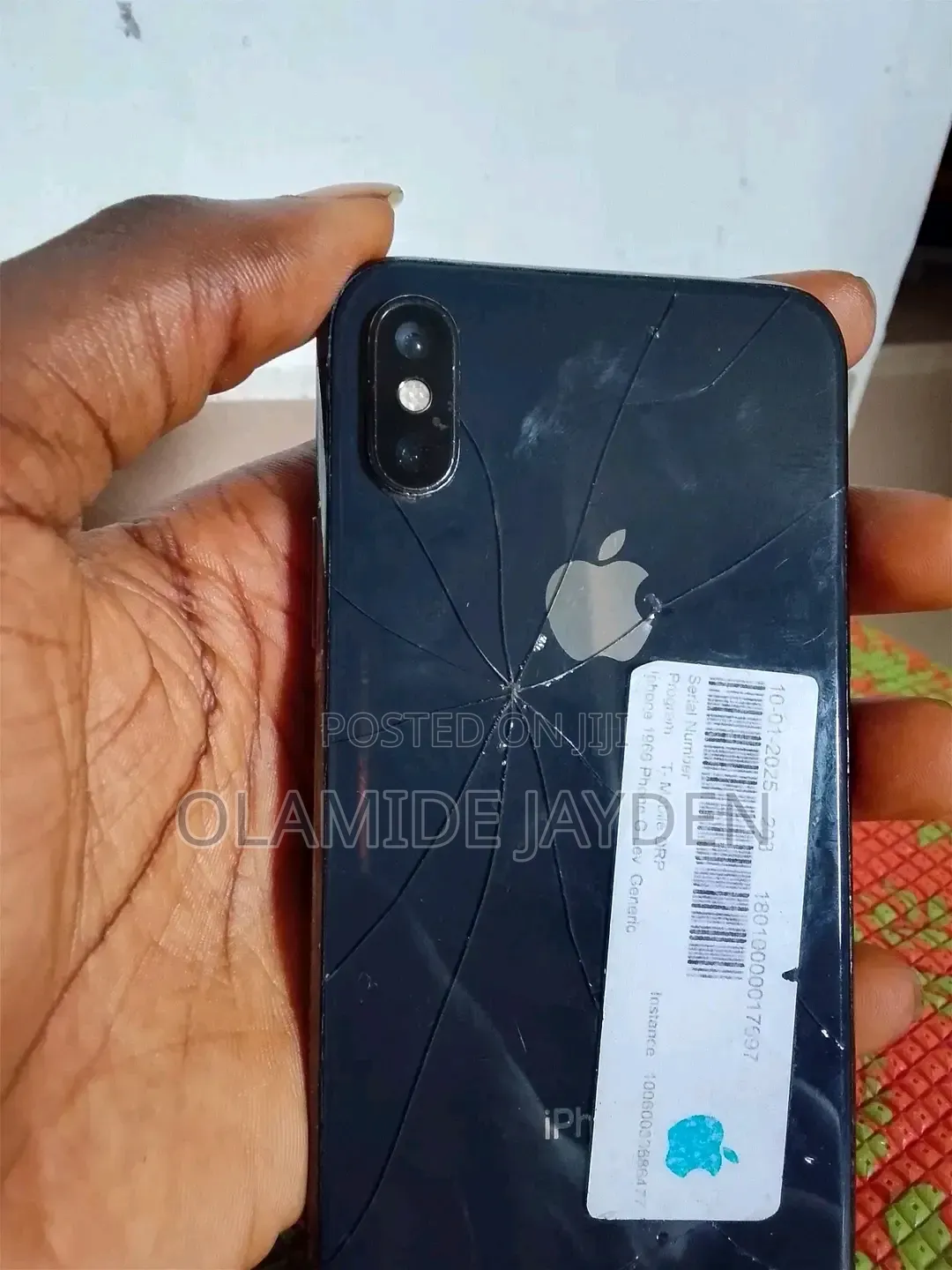Apple iPhone X 256 GB Black