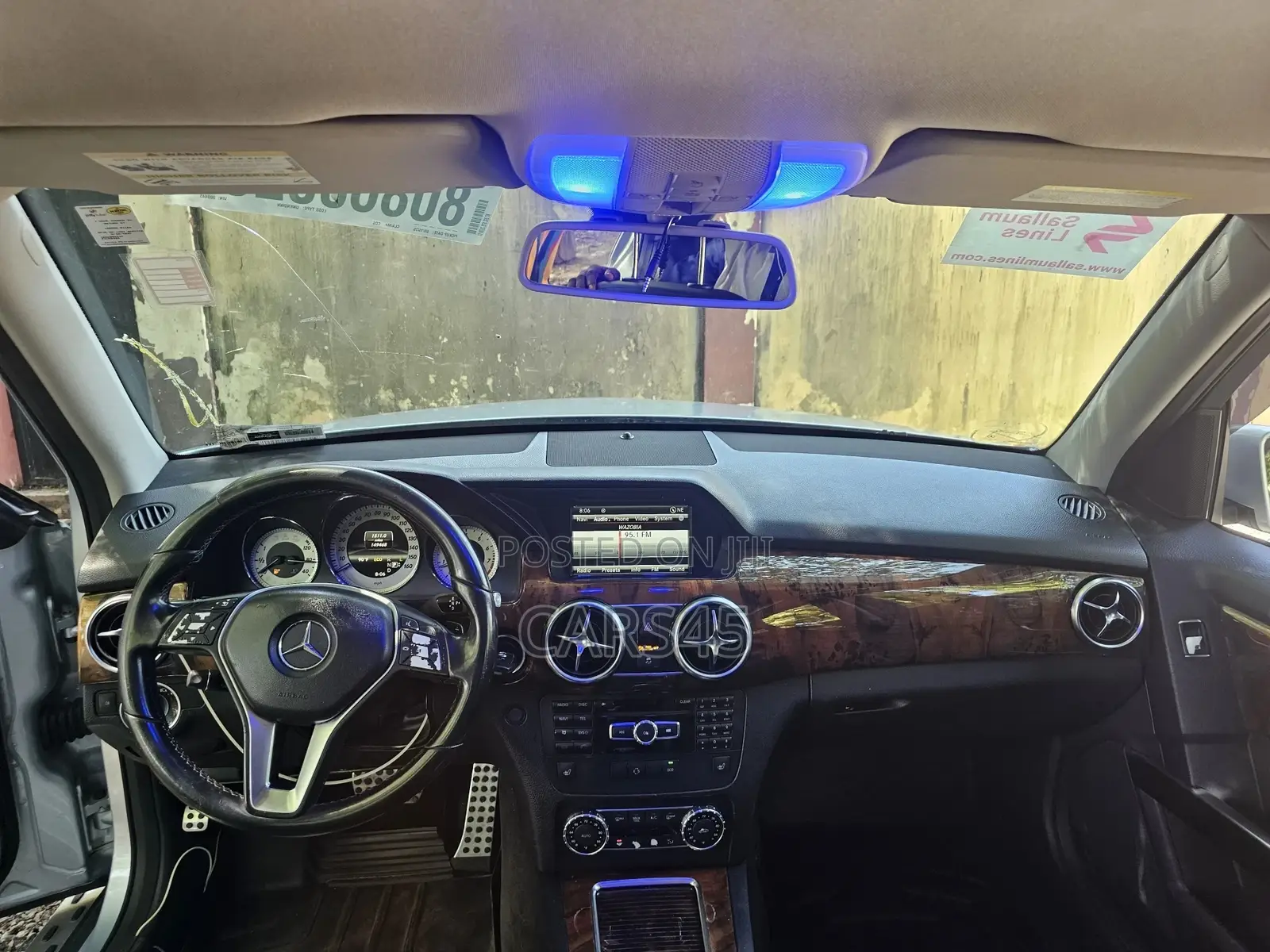 Mercedes-Benz GLK-Class 2013 Blue